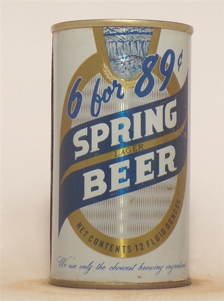 Spring Beer Tab Top