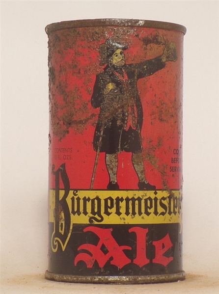 Burgermeister Ale Opening Instructional Flat Top #1