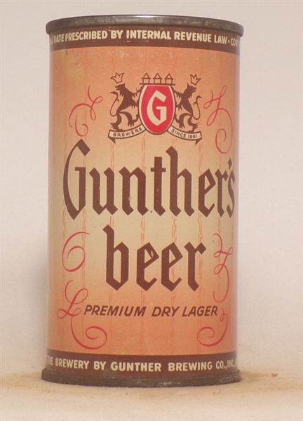 Gunther Beer Flat Top #3