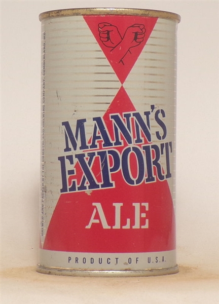 Manns Export Ale Flat Top