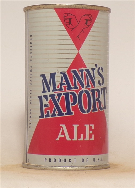 Manns Export Ale Flat Top