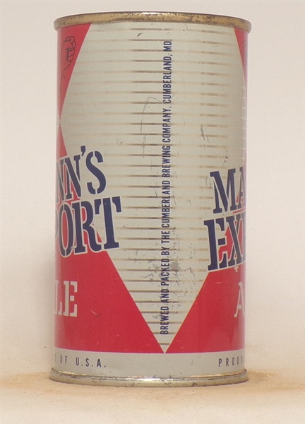 Manns Export Ale Flat Top