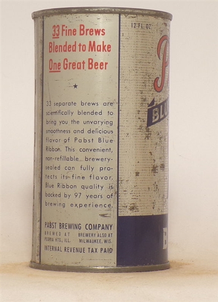 Pabst Blue Ribbon Flat Top #3