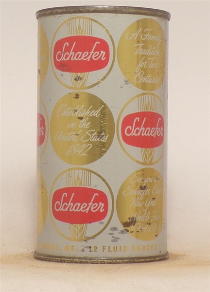 Schaefer '64-65 World's Fair Flat Top