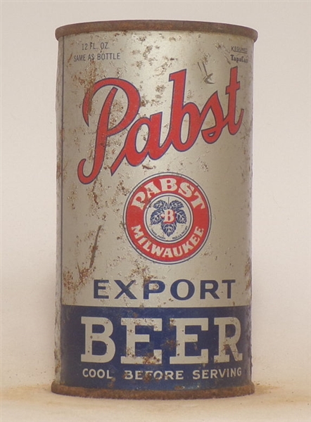 Pabst Export Opening Instructional Flat Top #2