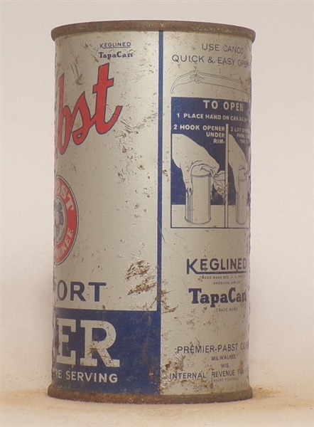 Pabst Export Opening Instructional Flat Top #2