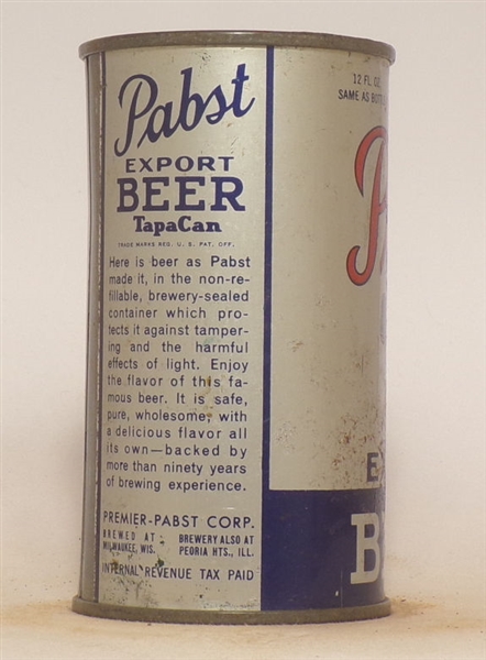 Pabst Export Opening Instructional Flat Top #3