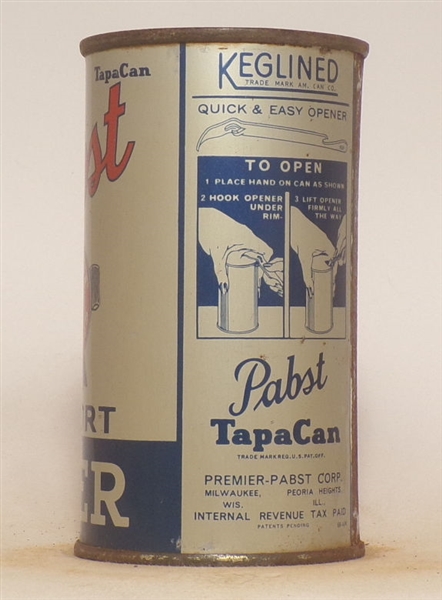 Pabst Export Opening Instructional Flat Top #4