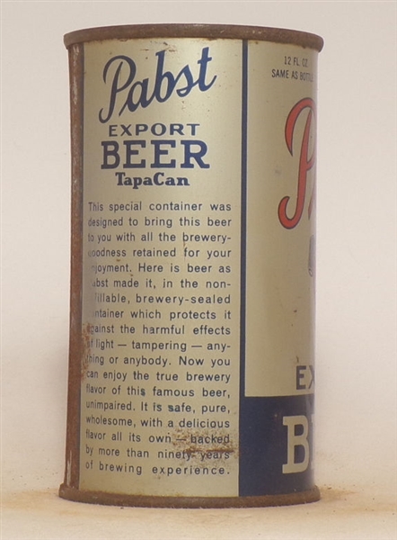 Pabst Export Opening Instructional Flat Top #4