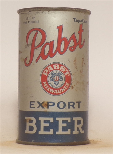 Pabst Export Opening Instructional Flat Top #6