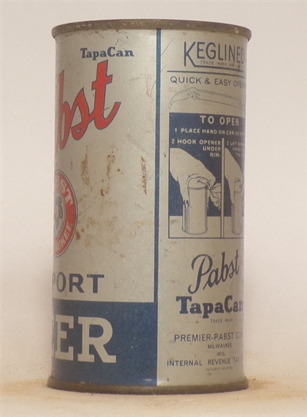 Pabst Export Opening Instructional Flat Top #6