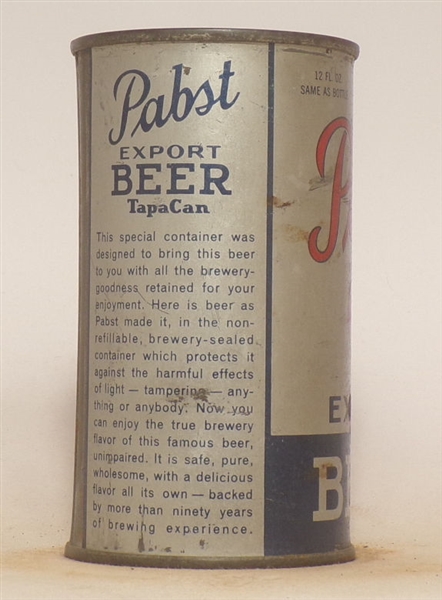 Pabst Export Opening Instructional Flat Top #6