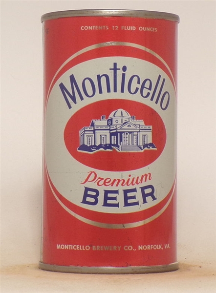 Monticello Beer Flat Top #2