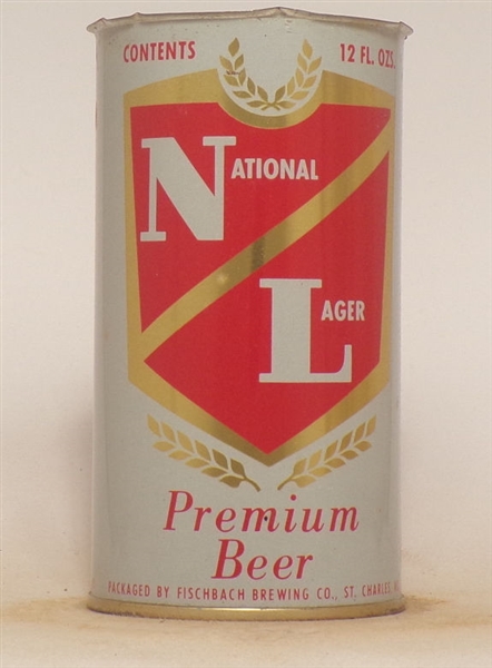 National Lager Flat Top