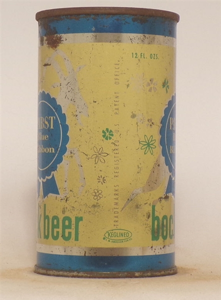 Pabst Blue Ribbon Bock Flat Top #13