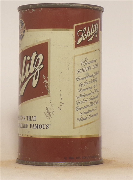 Schlitz Flat Top #3