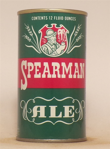 Spearman Ale Tab