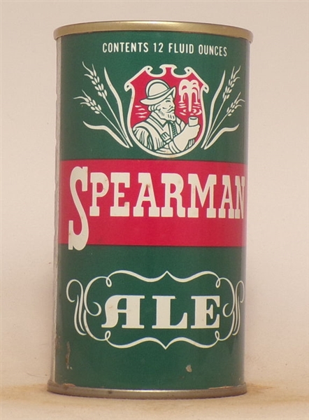 Spearman Ale Tab