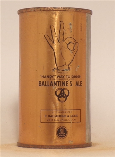 Ballantine Ale Flat Top #4