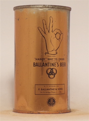 Ballantine Beer Flat Top #6