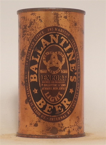 Ballantine Beer Flat Top #8