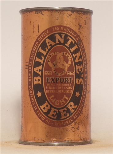 Ballantine Beer Flat Top #9