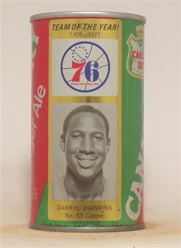 Canada Dry 76ers Soda Tab Top #3