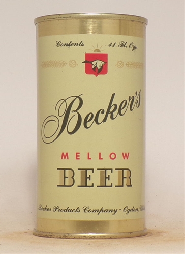 Beckers 11 Ounce Flat Top