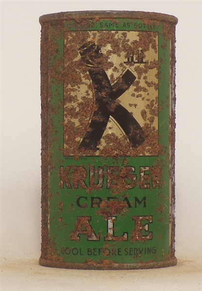 Krueger Ale Opening Instructional Flat Top #1