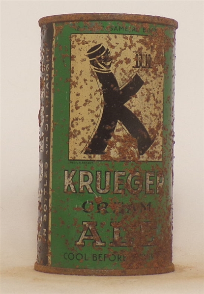 Krueger Ale Opening Instructional Flat Top #4