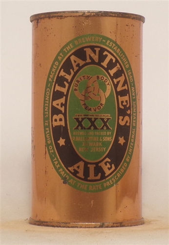 Ballantine Ale Flat Top