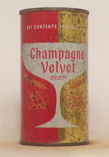 Champagne Velvet Flat Top #2