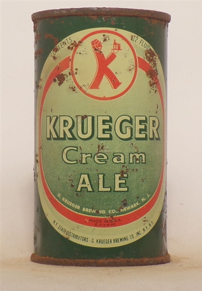 Krueger Cream Ale Flat Top #2