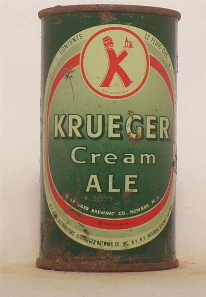 Krueger Cream Ale Flat Top #4