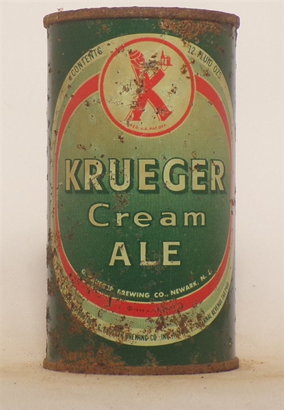 Krueger Cream Ale Flat Top #6