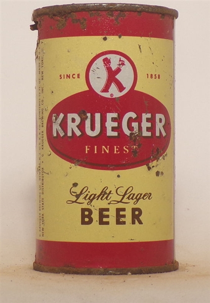 Krueger Beer Flat Top #3