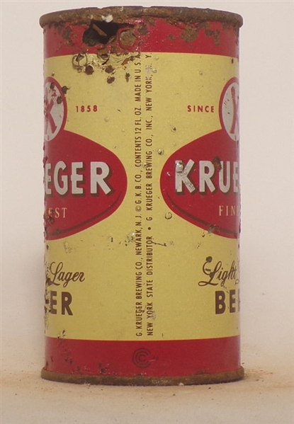 Krueger Beer Flat Top #3