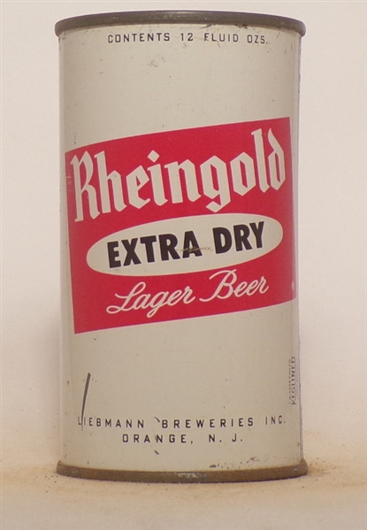 Rheingold Beer Flat Top #5