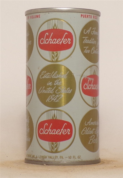 Schaefer 10 Ounce Tab Top