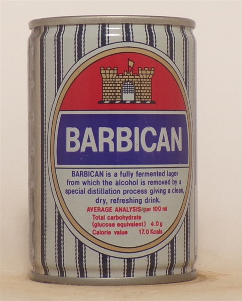 Barbican 9 2/3 Ounce Tab Top #1