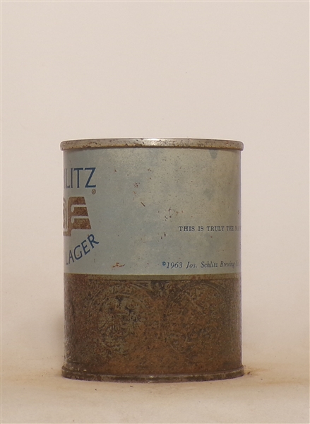Schlitz 8 Ounce Tab Top #1