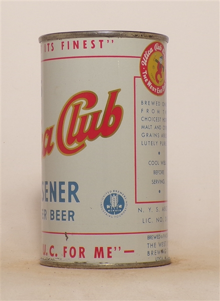 Utica Club Flat Top #3