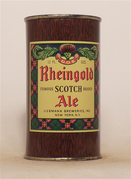 Rheingold Ale Flat Top