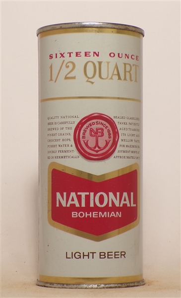National Bohemian 16 Ounce Bank Top