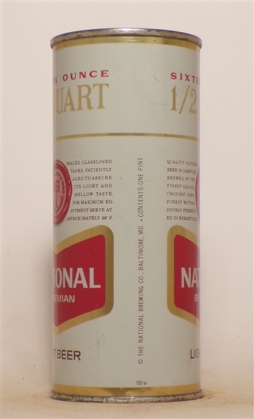 National Bohemian 16 Ounce Bank Top