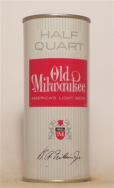 Old Milwaukee 16 Ounce Flat Top