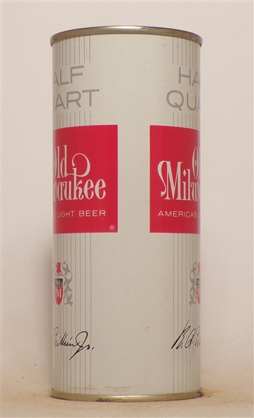 Old Milwaukee 16 Ounce Flat Top