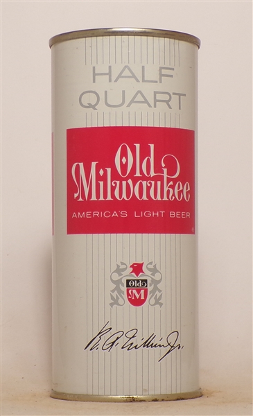 Old Milwaukee 16 Ounce Flat Top