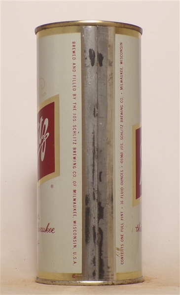 Schlitz 16 Ounce Flat Top