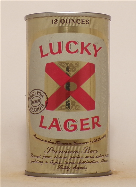 Lucky Lager Tab Top